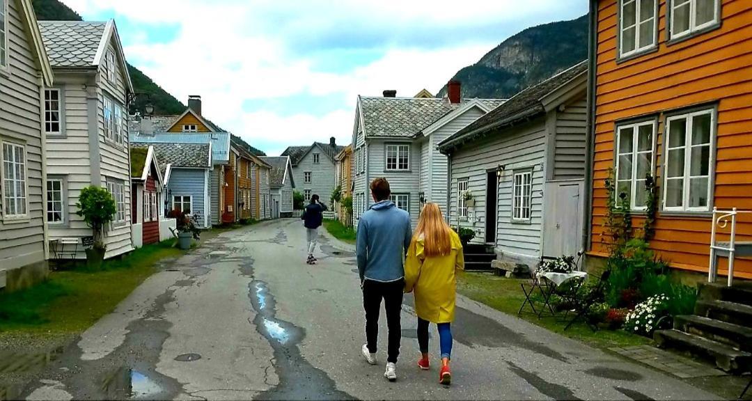 Kvammehuset Pa Gamle Laerdalsoyri Villa Eksteriør bilde