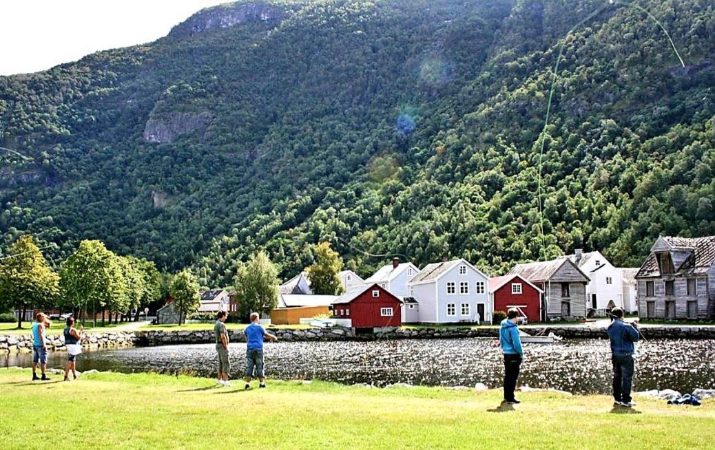 Kvammehuset Pa Gamle Laerdalsoyri Villa Eksteriør bilde